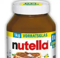 NETTO Ferrero Nutella Vorratsglas Angebot