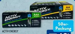 Aldi Süd Activ Energy Alkaline-Batterien Angebot