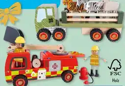 Aldi Süd Toylino Holz-Fahrzeug Angebot
