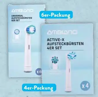 Aldi Süd Ambiano Ersatz-Aufsteckbürsten Angebot