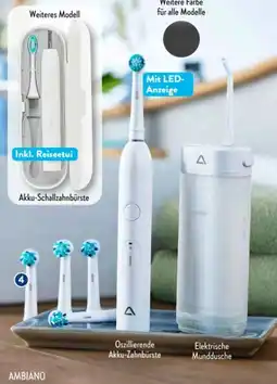 Aldi Süd Ambiano Akku-Schallzahnbürste Angebot