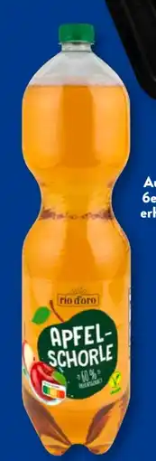 Aldi Süd rio d'oro Apfelschorle Angebot