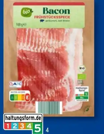 Aldi Süd Bio Smiley Bacon Angebot