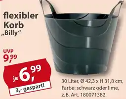 Sonderpreis Baumarkt Flexibler Korb „Billy" Angebot
