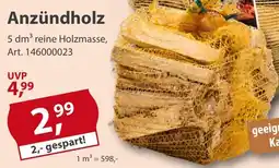 Sonderpreis Baumarkt Anzündholz Angebot
