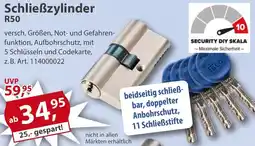 Sonderpreis Baumarkt Schließzylinder R50 Angebot