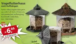 Sonderpreis Baumarkt Vogelfutterhaus zum Aufhängen Angebot