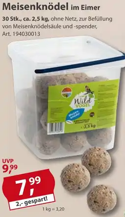 Sonderpreis Baumarkt Meisenknödel im Eimer Angebot