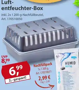 Sonderpreis Baumarkt Luftentfeuchter-Box Angebot