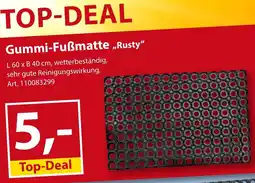 Sonderpreis Baumarkt Gummi-Fuẞmatte „Rusty" Angebot