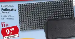 Sonderpreis Baumarkt Gummi Fußmatte ,,Bonny" Angebot