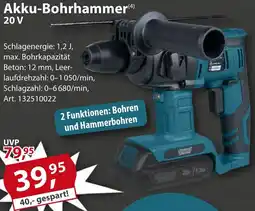 Sonderpreis Baumarkt GERMANIA Akku-Bohrhammer 20 V Angebot