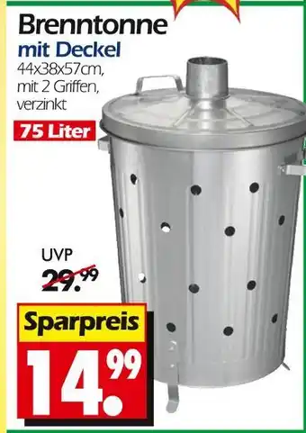 Wreesmann Brenntonne mit deckel Angebot