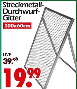 Wreesmann Streckmetall-durchwurf-gitter Angebot