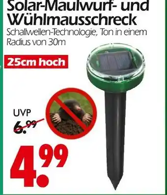 Wreesmann Solar-maulwurf- und wühlmausschreck Angebot