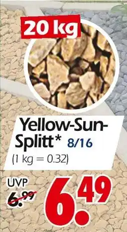 Wreesmann Yellow-sun-splitt Angebot
