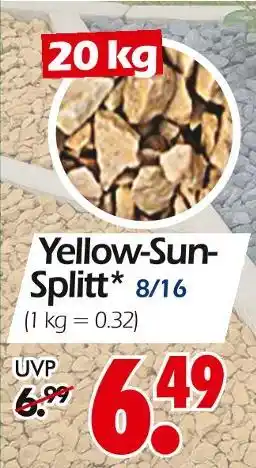 Wreesmann Yellow-sun-splitt Angebot