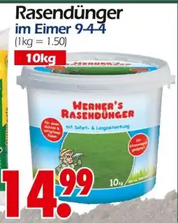 Wreesmann Werner's rasendünger Angebot