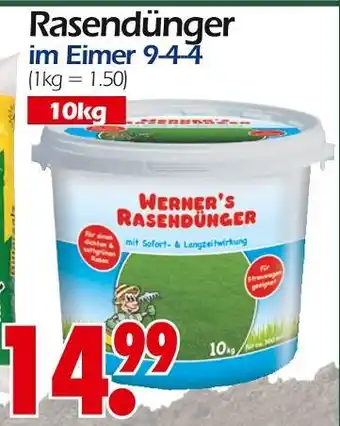 Wreesmann Werner's rasendünger Angebot