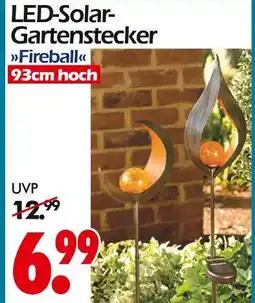 Wreesmann Led-solar-gartenstecker fireball Angebot
