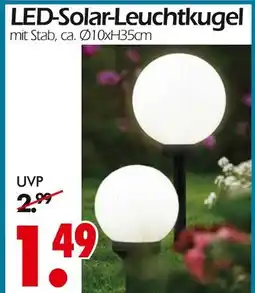 Wreesmann Led-solar-leuchtkugel Angebot