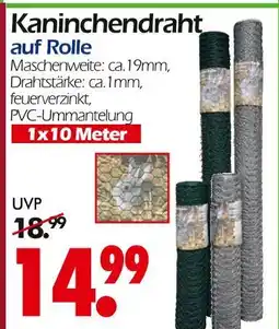 Wreesmann Kaninchendraht auf rolle Angebot