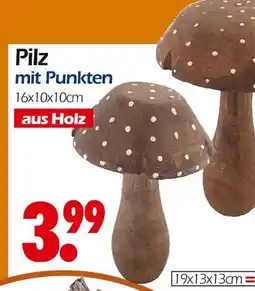 Wreesmann Pilz mit punkten Angebot