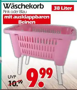 Wreesmann Wäschekorb pink Angebot