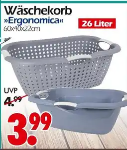 Wreesmann Wäschekorb ergonomica Angebot