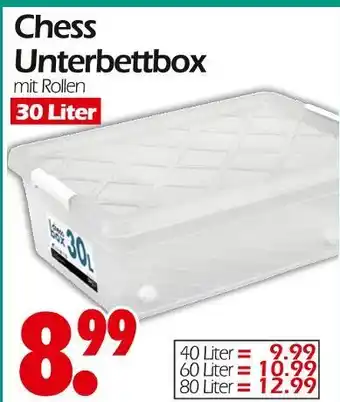 Wreesmann Chess unterbettbox Angebot