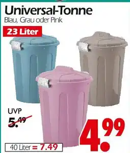 Wreesmann Universal-tonne blau Angebot