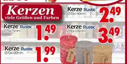 Wreesmann Kerze rustic Angebot
