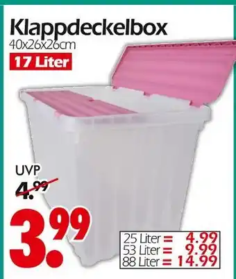 Wreesmann Klappdeckelbox Angebot