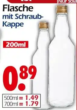 Wreesmann Flasche mit schraub-kappe Angebot