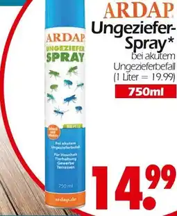Wreesmann Ardap ungeziefer-spray Angebot