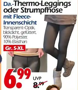 Wreesmann Da.-thermo-leggings Angebot