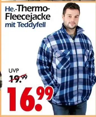 Wreesmann He.-thermo-fleecejacke mit teddyfell Angebot