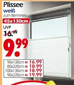 Wreesmann Plissee Angebot