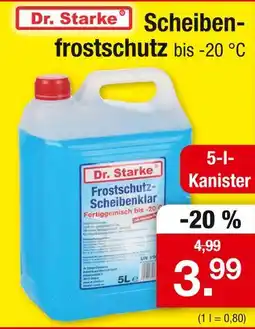Zimmermann Dr. starke scheibenfrostschutz Angebot