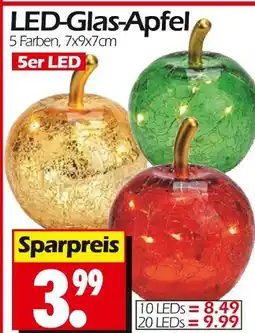 Wreesmann Led-glas-apfel 5er led Angebot