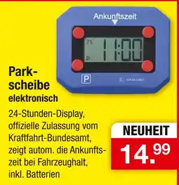 Zimmermann Parkscheibe elektronisch Angebot