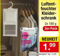 Zimmermann Luftentfeuchter kleiderschrank Angebot