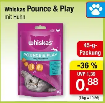 Zimmermann Whiskas pounce & play Angebot