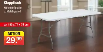 Zimmermann Klapptisch Angebot