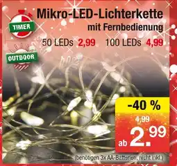 Zimmermann Mikro-led-lichterkette Angebot