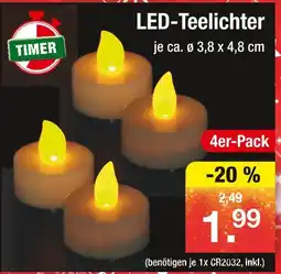 Zimmermann Led-teelichter Angebot