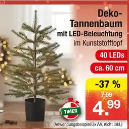 Zimmermann Deko-tannenbaum Angebot