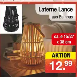 Zimmermann Laterne lance Angebot