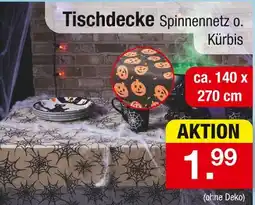 Zimmermann Tischdecke spinnennetz Angebot