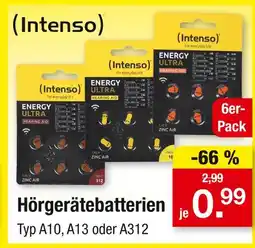 Zimmermann Intenso hörgerätebatterien typ a10 Angebot